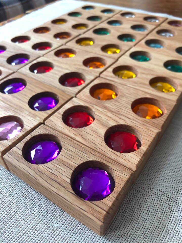 RED OAK SALE - Gem Blocks - 12 pc.