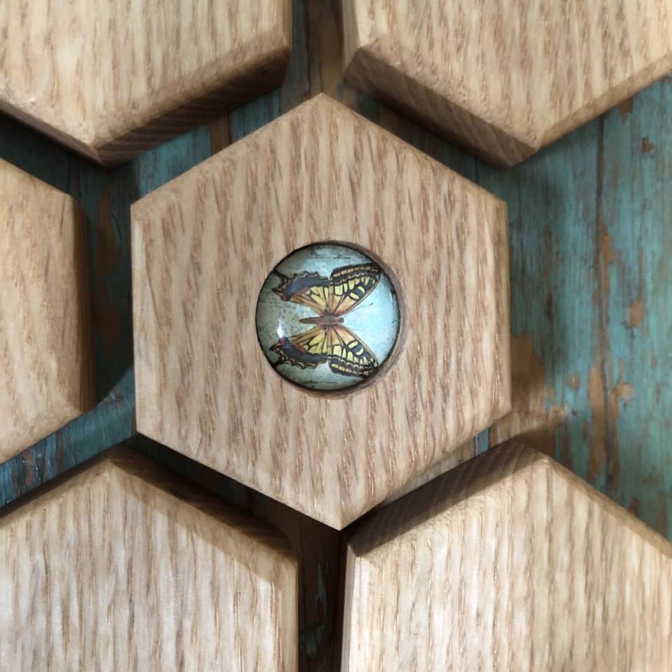 Hexagon Memory Set - Butterflies - 12 pc.