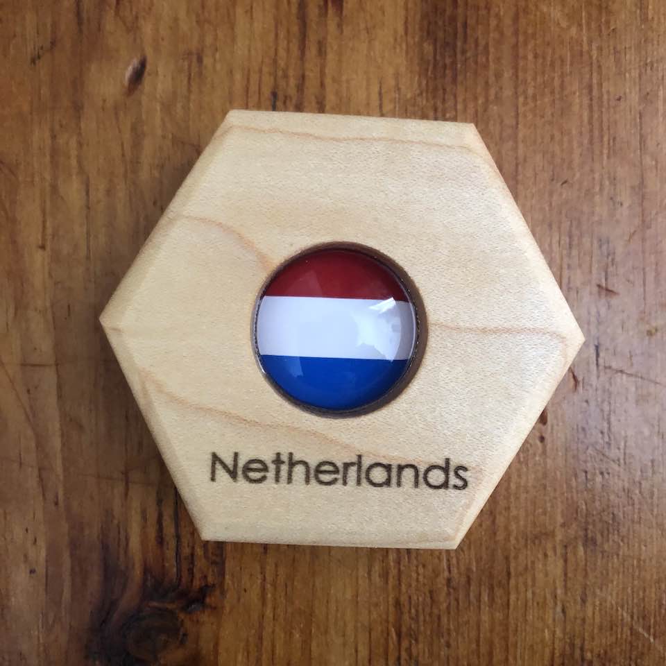Hexagon Memory Set - Flags Of The World (Build Your Own Set)