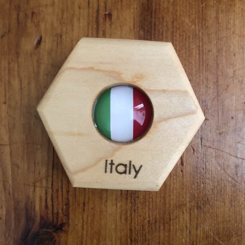 Hexagon Memory Set - Flags Of The World (Build Your Own Set)