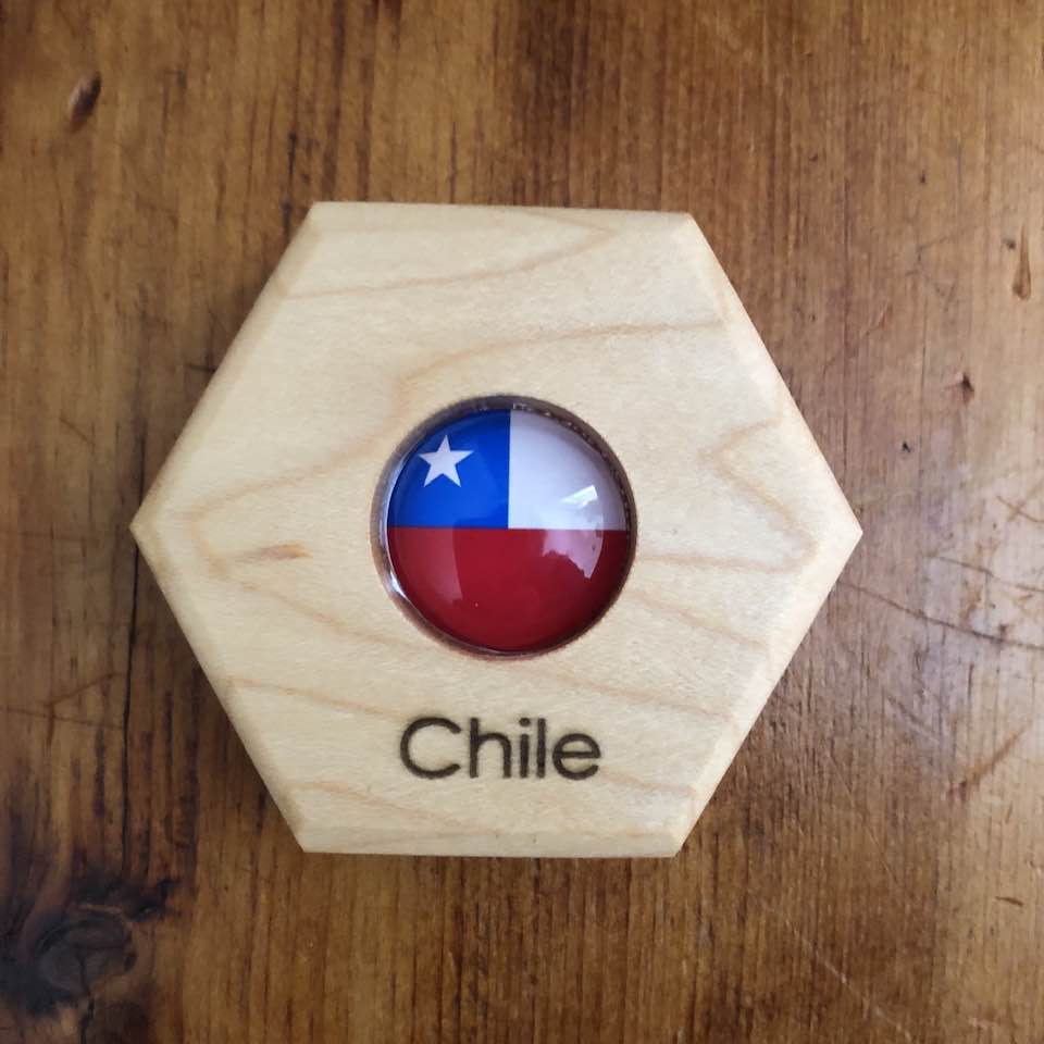 Hexagon Memory Set - Flags Of The World (Build Your Own Set)