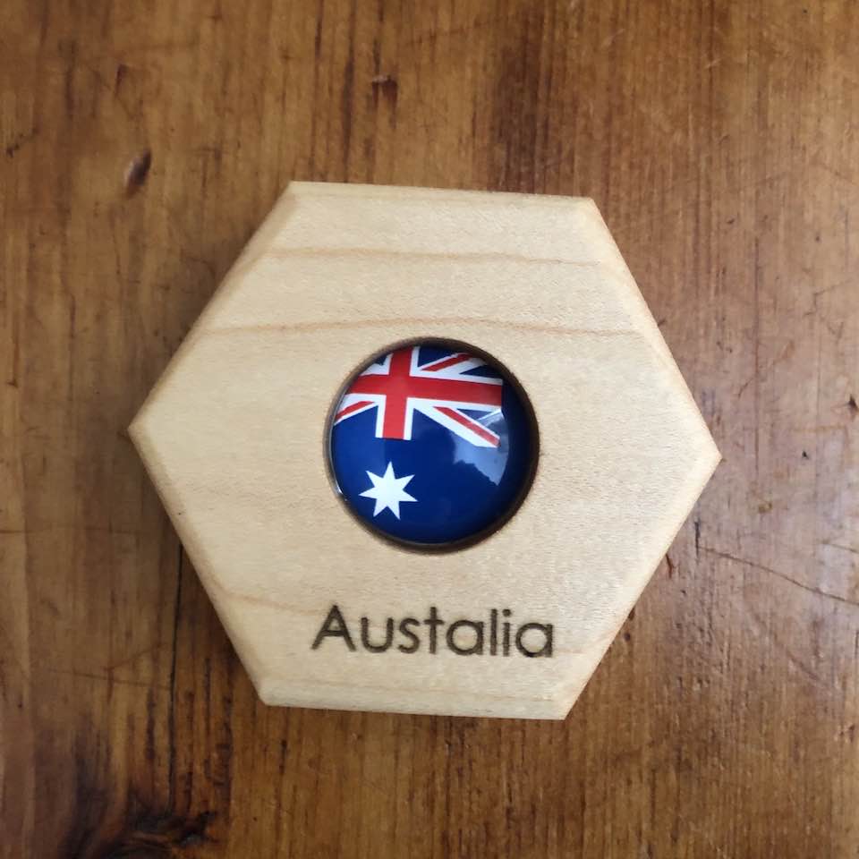 Hexagon Memory Set - Flags Of The World (Build Your Own Set)