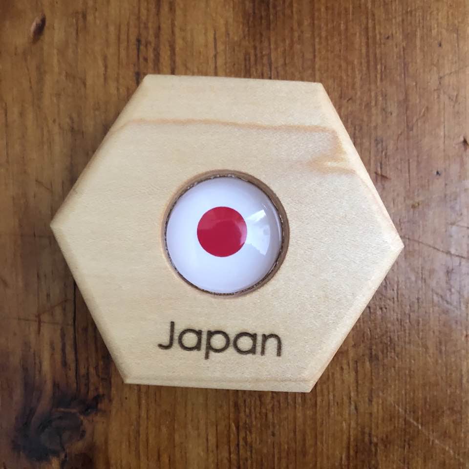 Hexagon Memory Set - Flags Of The World (Build Your Own Set)
