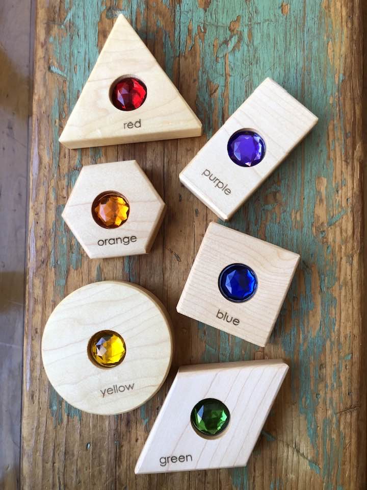 Gem Blocks - Colour & Shape Set