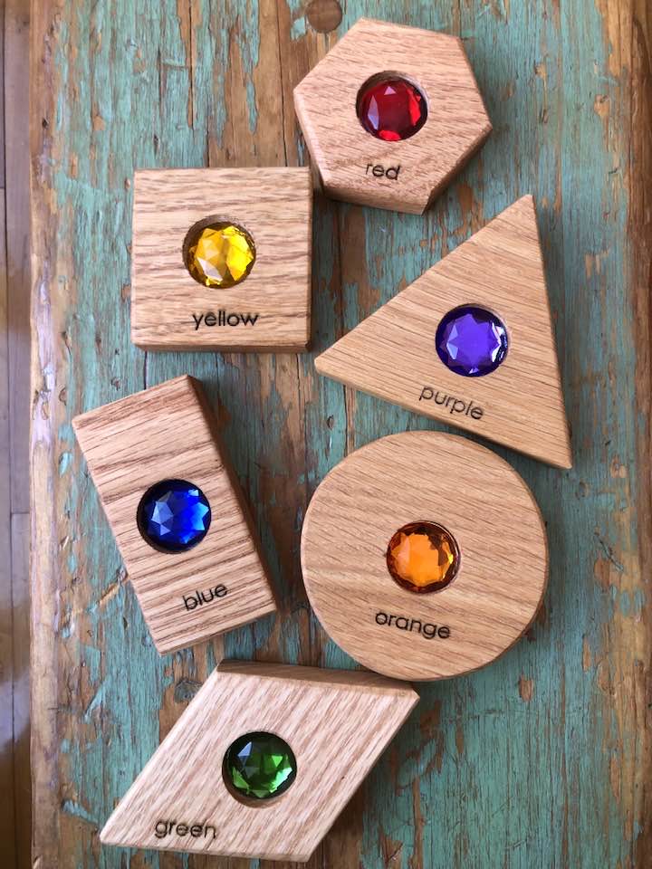 Gem Blocks - Colour & Shape Set