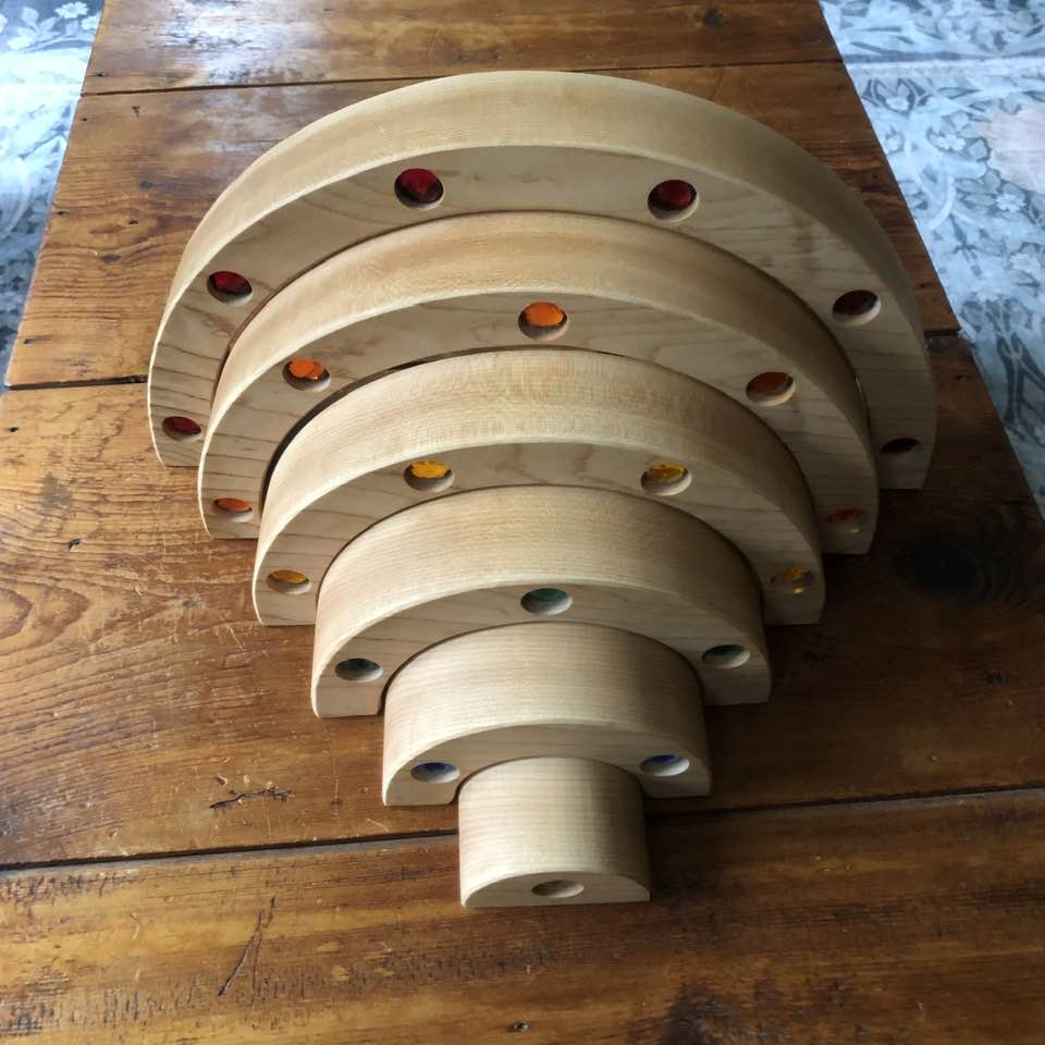 JUMBO Gemmed Rainbow - Maple