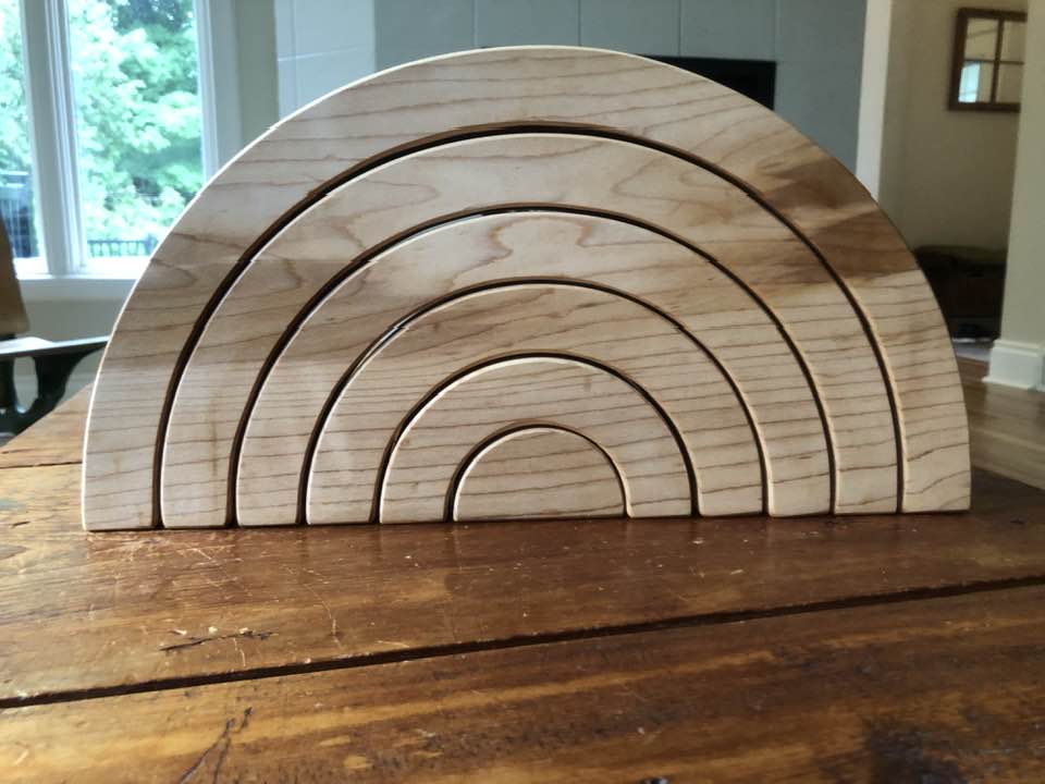 JUMBO Gemmed Rainbow - Maple