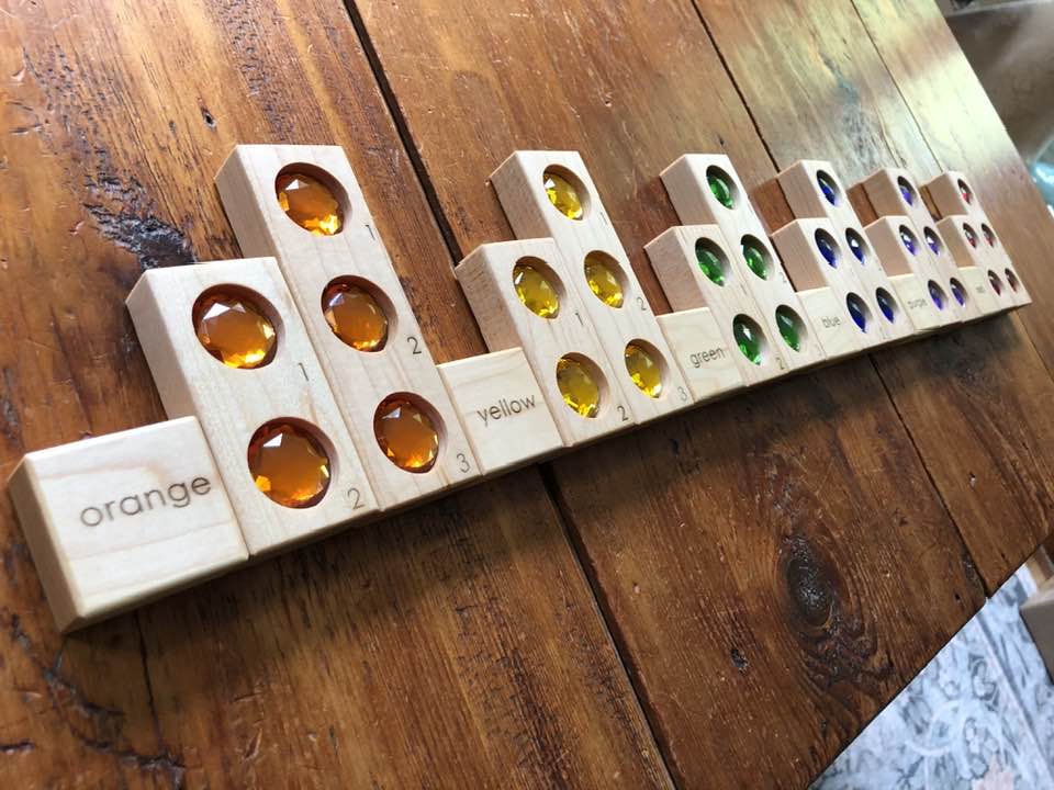 Gem Block Sets - 1, 2, 3 Colour Sets