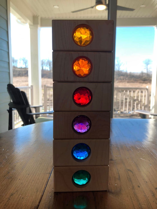 RED OAK SALE - WINDOW Gem Sets (6 pc.)