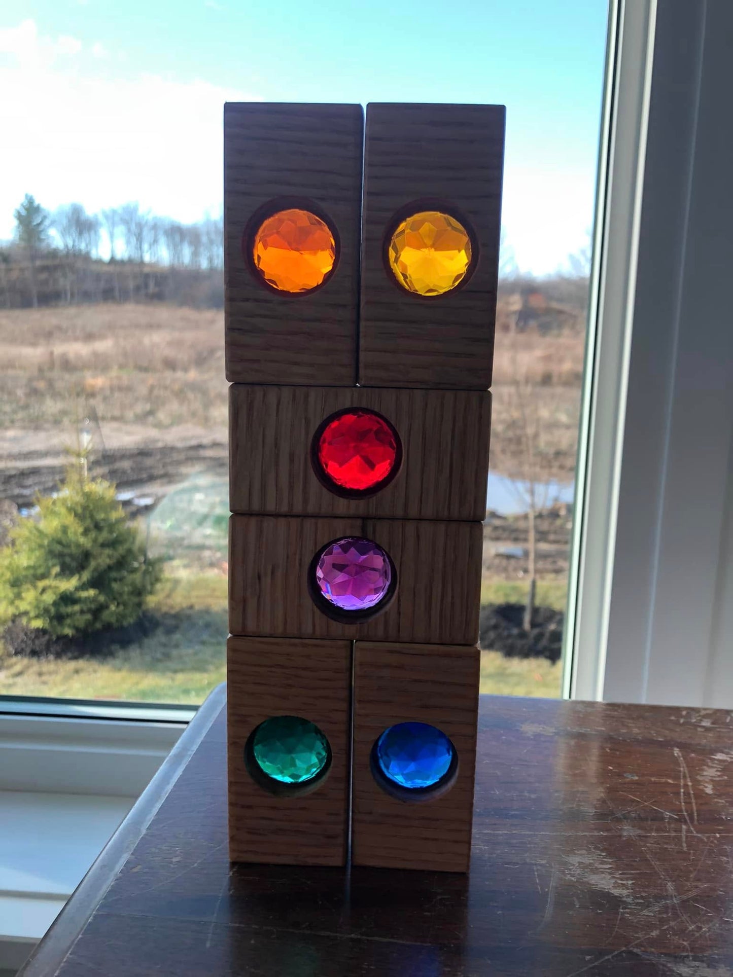 RED OAK SALE - WINDOW Gem Sets (6 pc.)