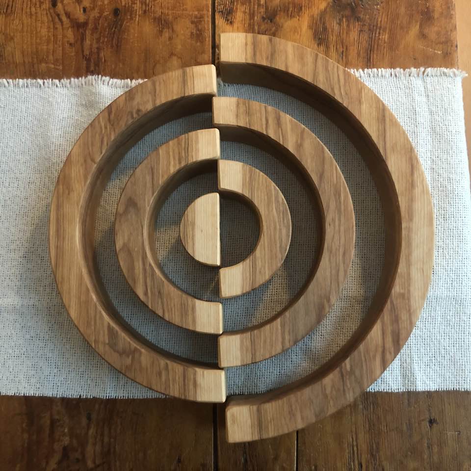 JUMBO Gemmed Rainbow - Birch #2