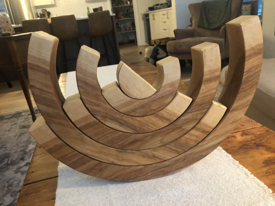 JUMBO Gemmed Rainbow - Birch #3