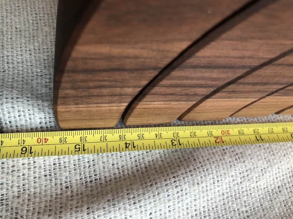 JUMBO Gemmed Rainbow - Black Walnut #4