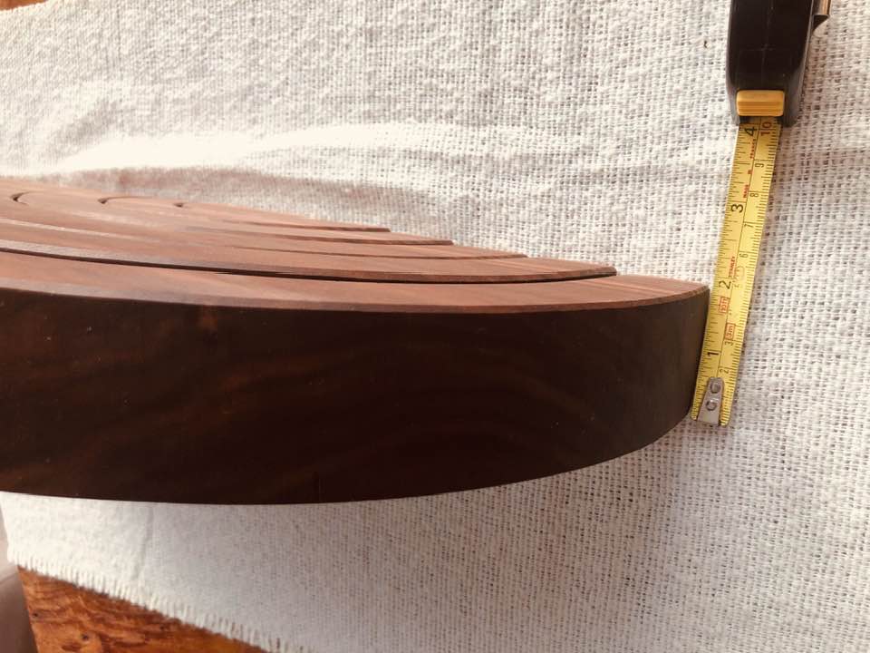 JUMBO Gemmed Rainbow - Black Walnut #3