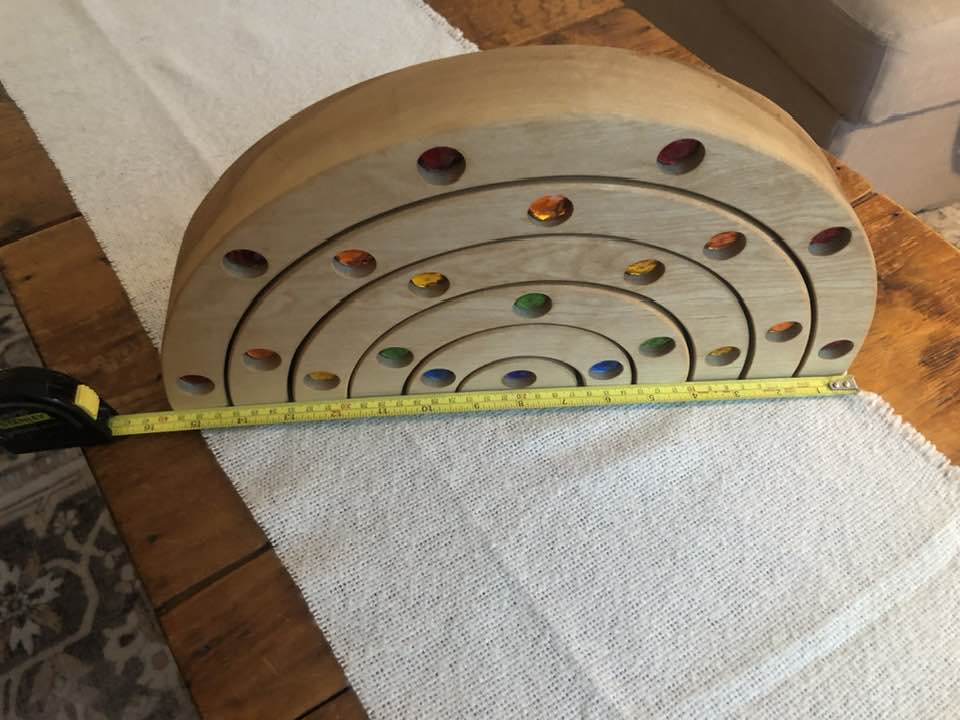 JUMBO Gemmed Rainbow - Birch #3