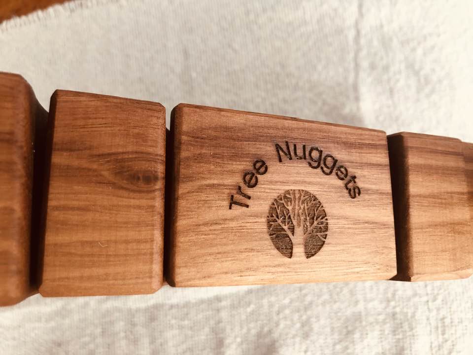 JUMBO Gemmed Rainbow - Black Walnut #2
