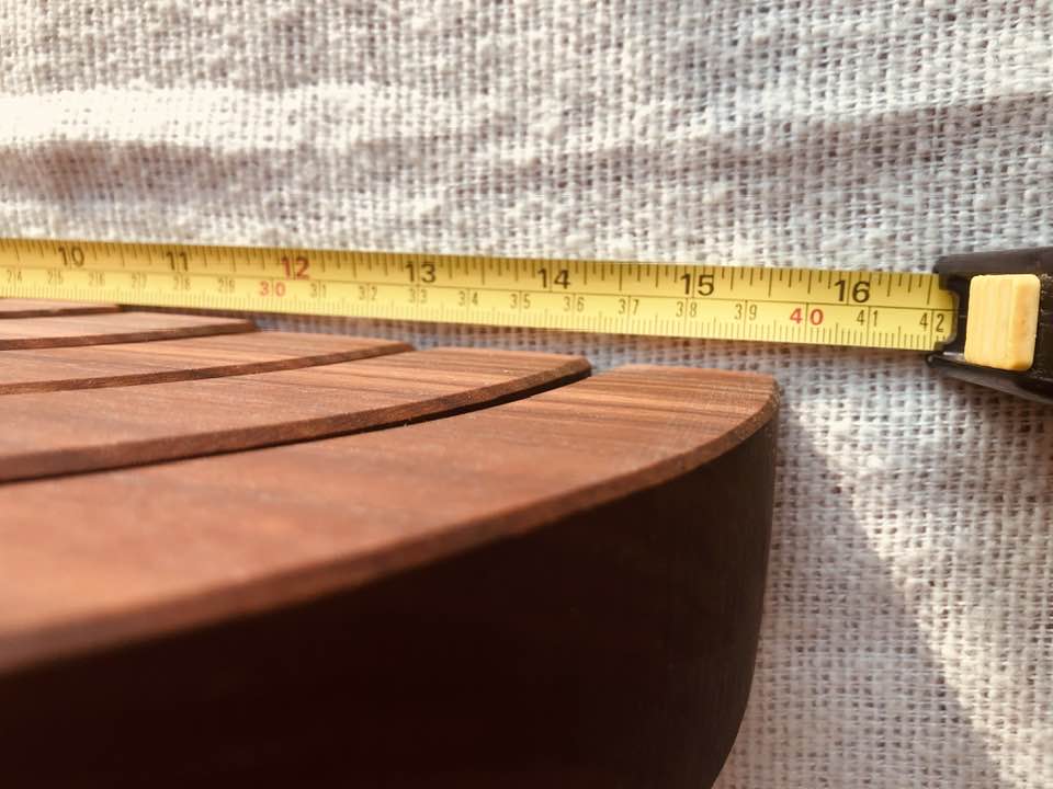 JUMBO Gemmed Rainbow - Black Walnut #3
