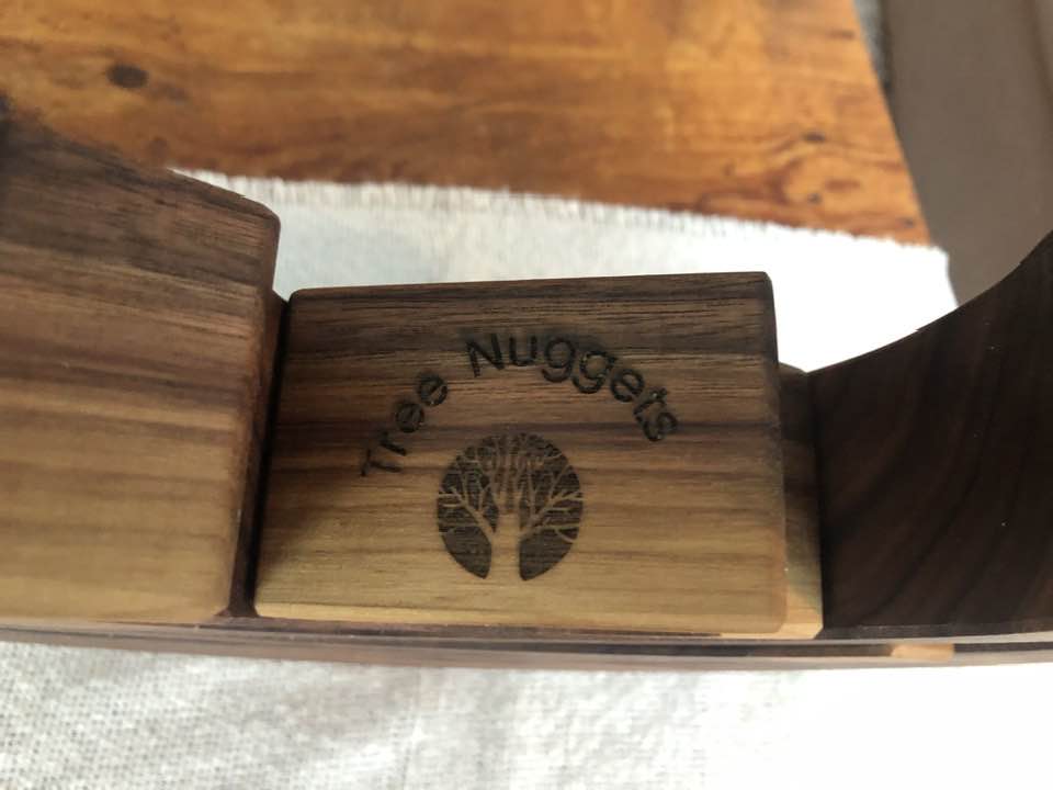 JUMBO Gemmed Rainbow - Black Walnut #4