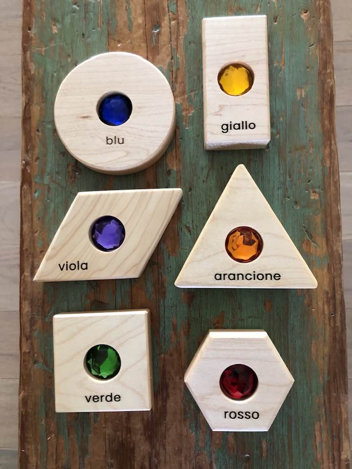 Gem Blocks - Colour & Shape Set