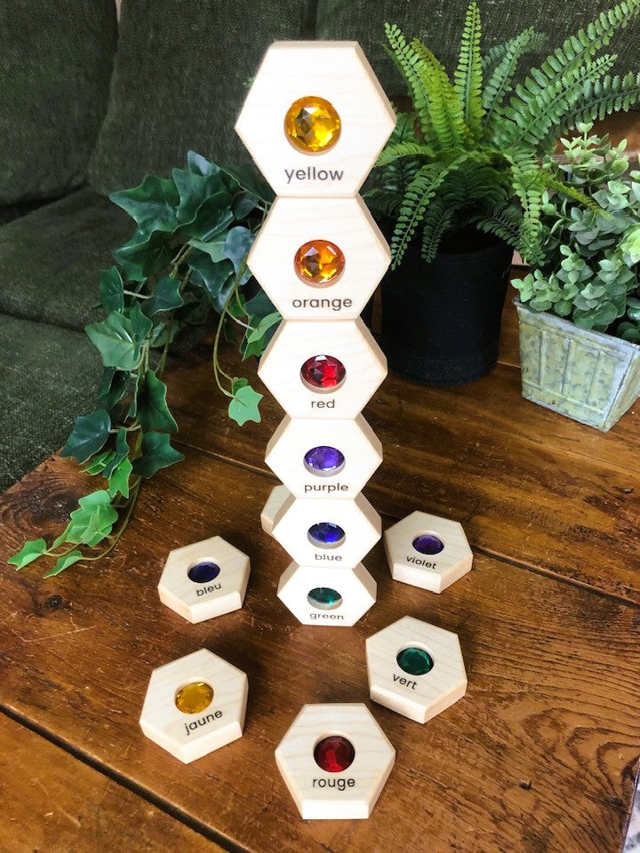 Hexagons - Bilingual Colour Set - NEW