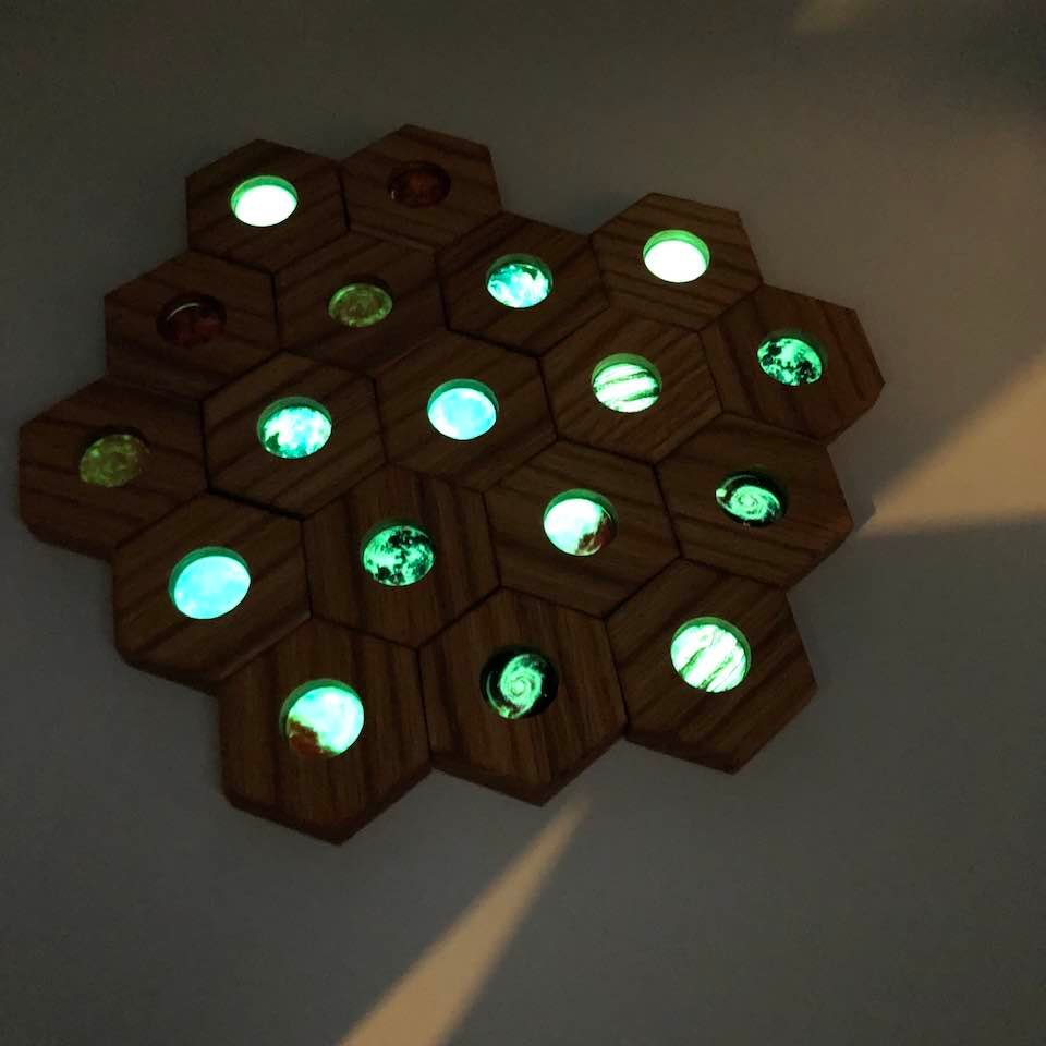 Hexagon Memory Set - Space