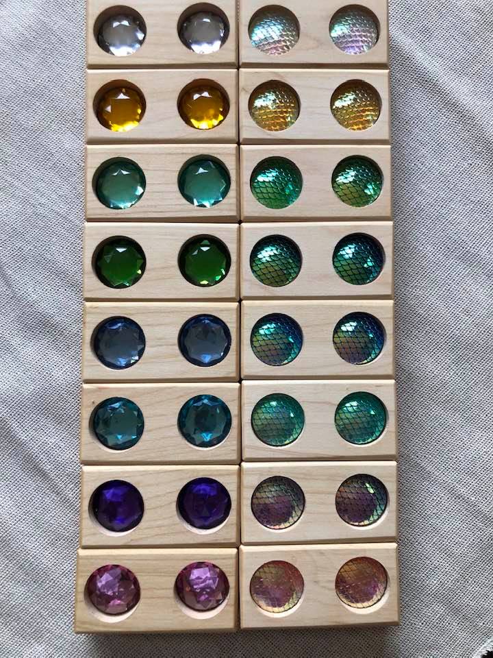 Gem Blocks - Dragon & Gems - 16 pc. Set