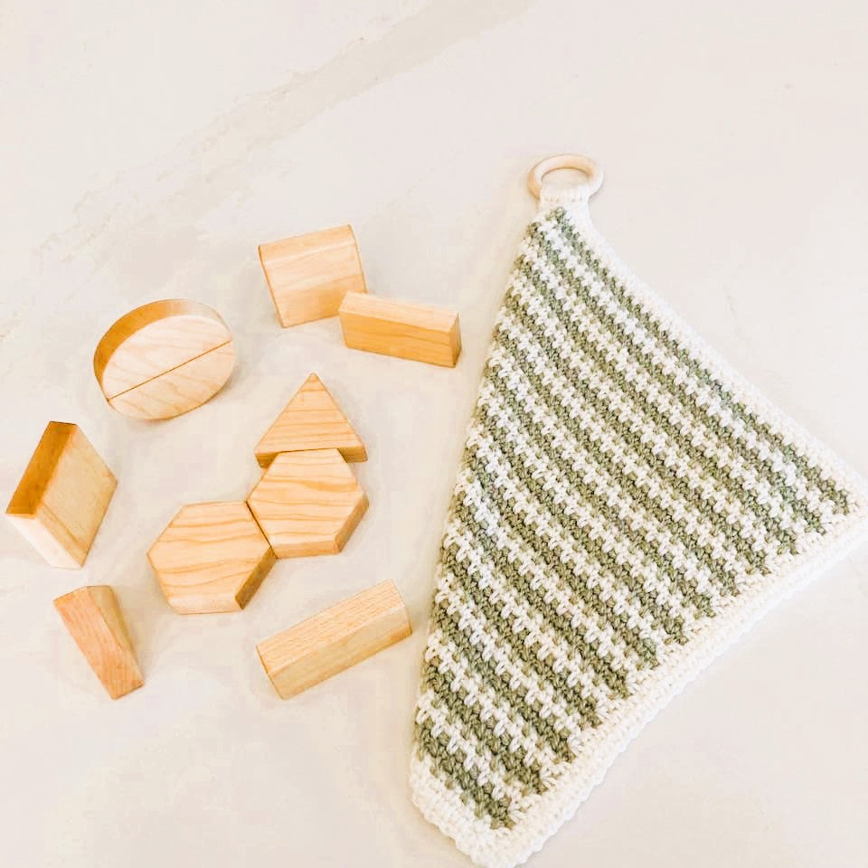 Baby's First Blocks & Lovey Set