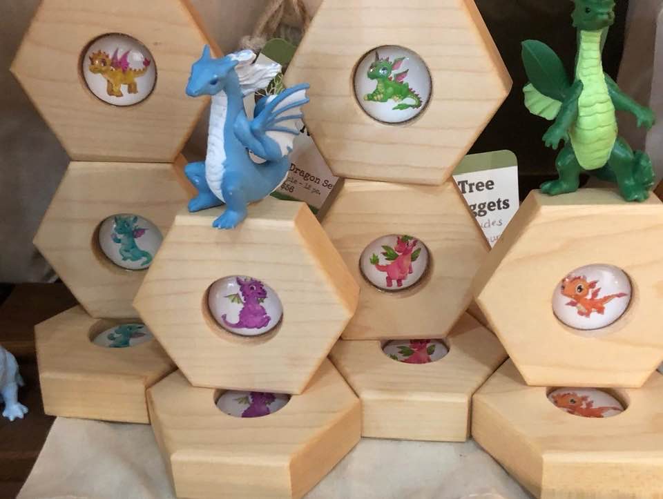 Hexagon Memory Set - Dragons