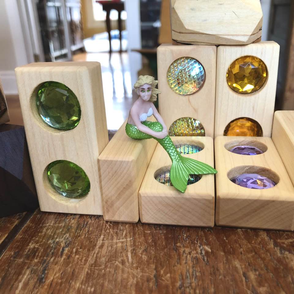 Gem Blocks - Dragon & Gems - 16 pc. Set