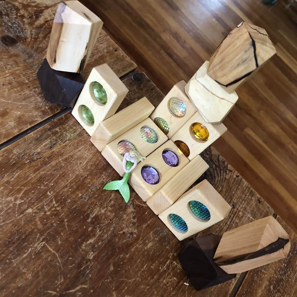 Gem Blocks - Dragon & Gems - 16 pc. Set