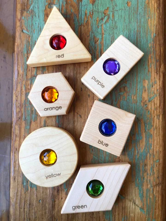 Gem Blocks - Colour & Shape Set