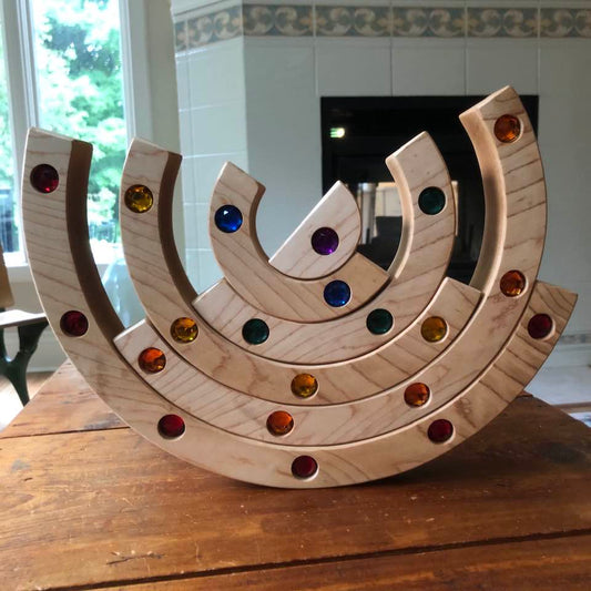 JUMBO Gemmed Rainbow - Maple