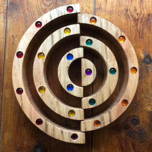 JUMBO Gemmed Rainbow - Ambrosia Maple - Rustic