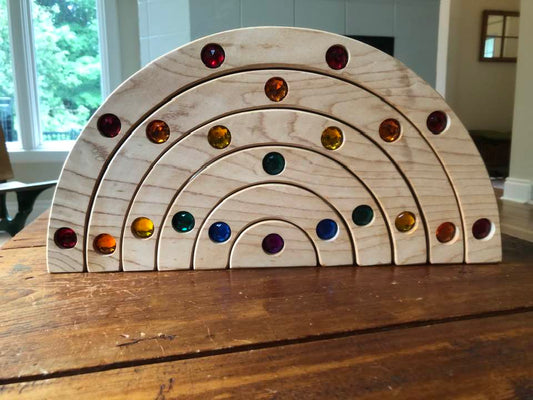 JUMBO Gemmed Rainbow - Maple