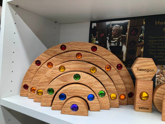 JUMBO Gemmed Rainbow - Red Oak