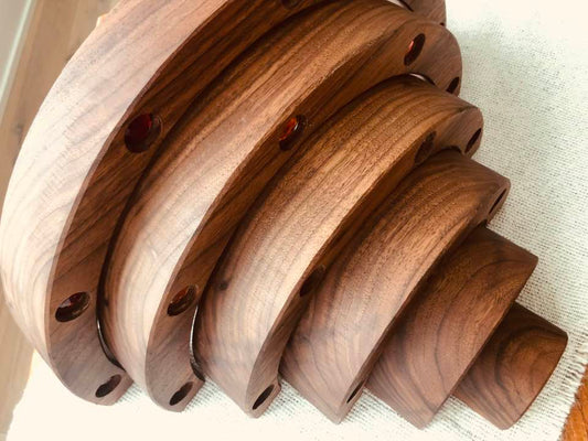 JUMBO Gemmed Rainbow - Black Walnut #2
