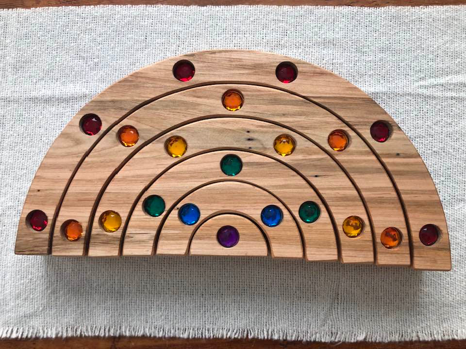JUMBO Gemmed Rainbow - Ambrosia Maple #3
