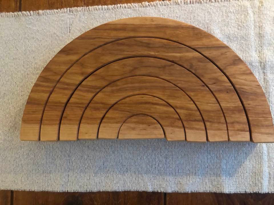 JUMBO Gemmed Rainbow - Birch #4