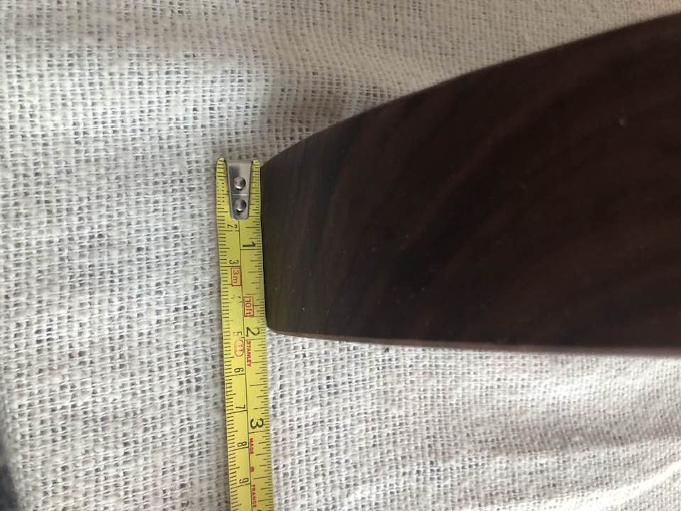 JUMBO Gemmed Rainbow - Black Walnut #5