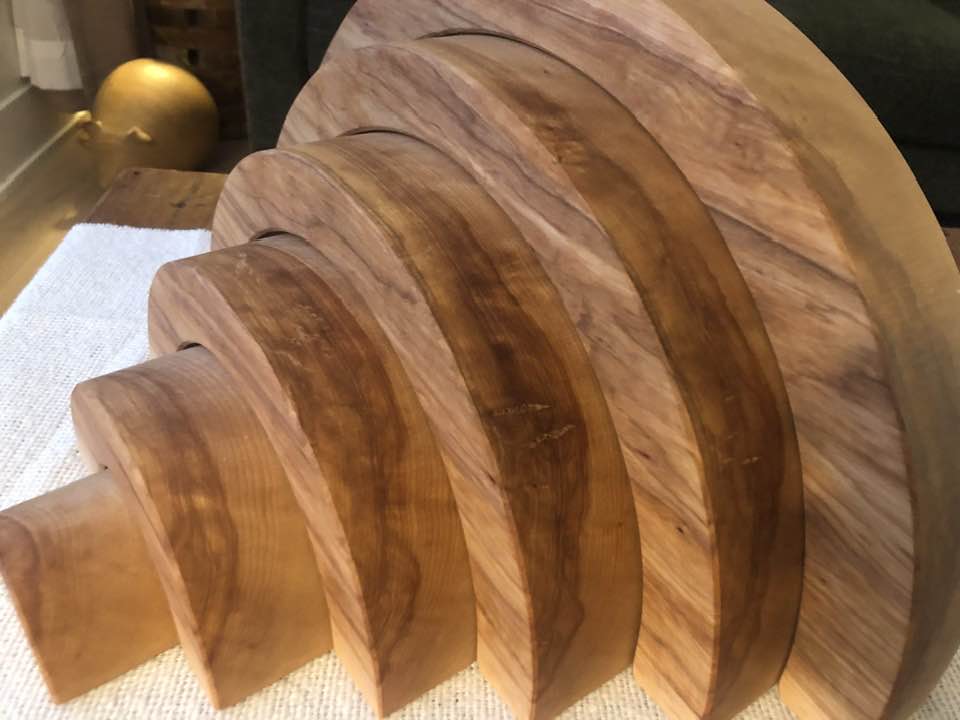 JUMBO Gemmed Rainbow - Birch #4