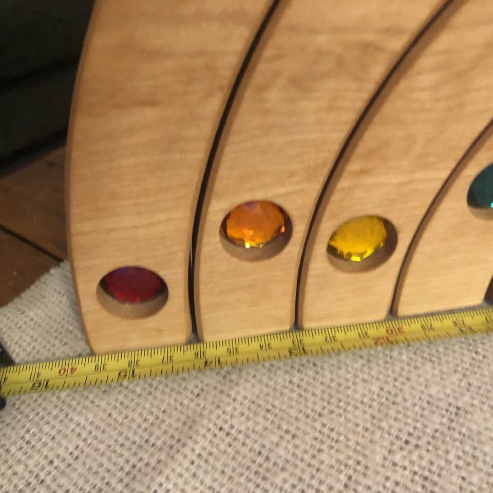 JUMBO Gemmed Rainbow - Birch #4