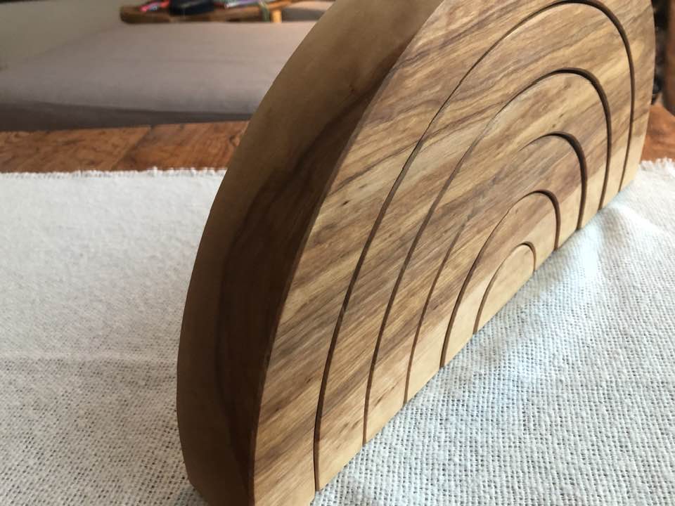 JUMBO Gemmed Rainbow - Birch #1