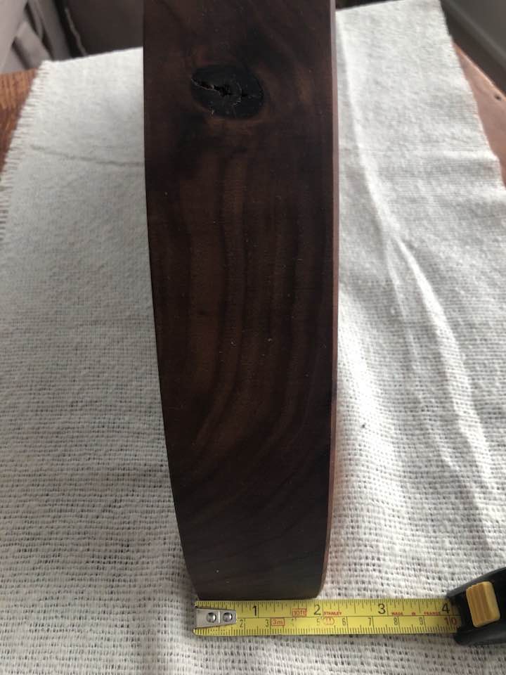 JUMBO Gemmed Rainbow - Black Walnut #1