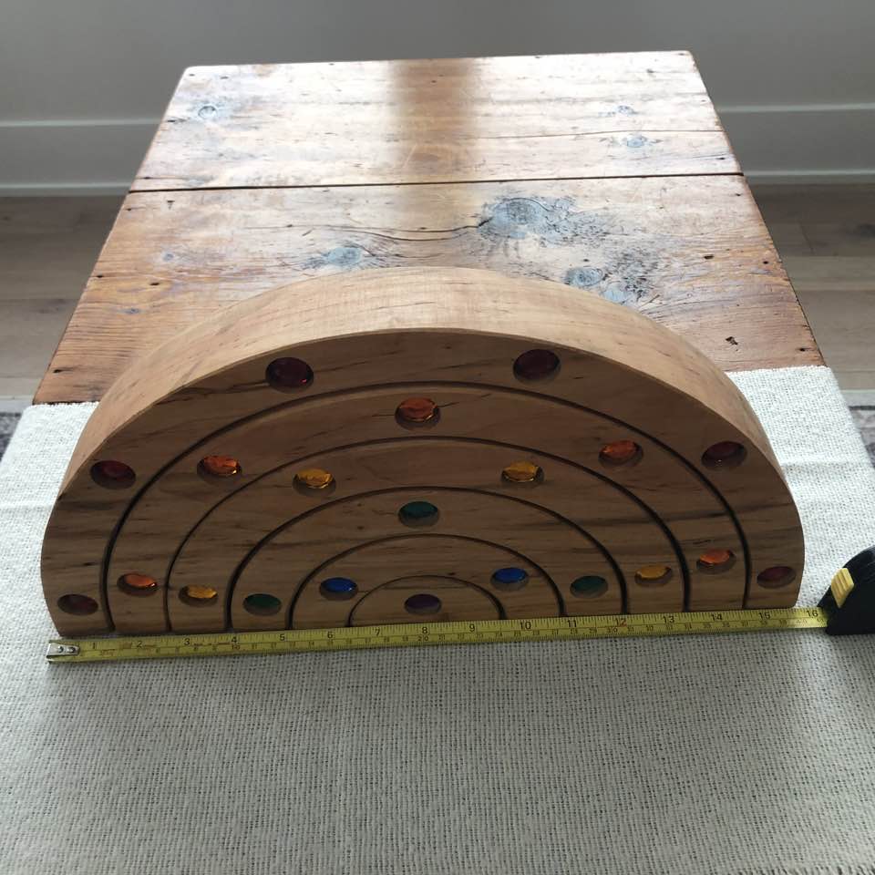 JUMBO Gemmed Rainbow - Ambrosia Maple - Rustic