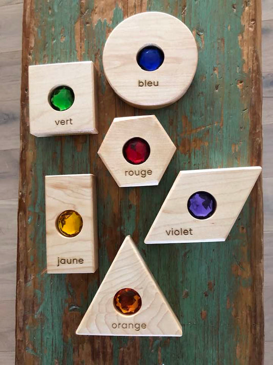 Gem Blocks - Colour & Shape Set