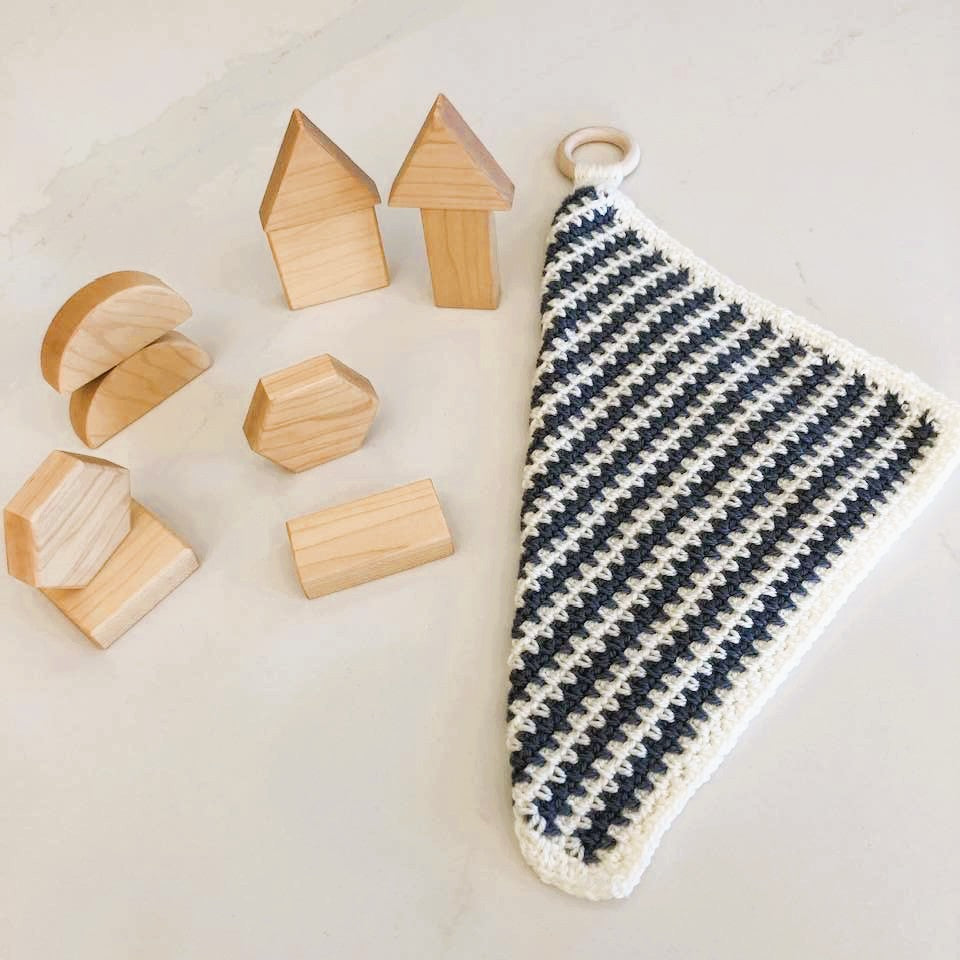 Baby's First Blocks & Lovey Set