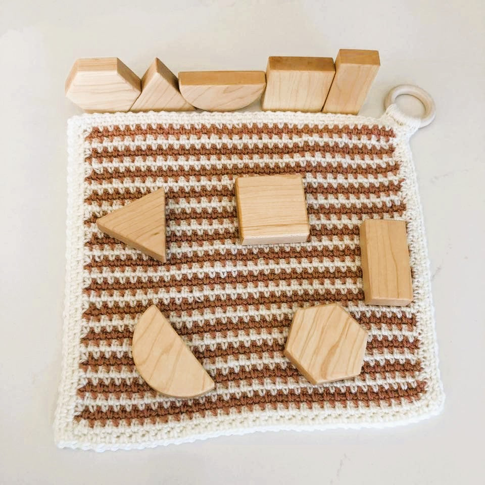 Baby's First Blocks & Lovey Set