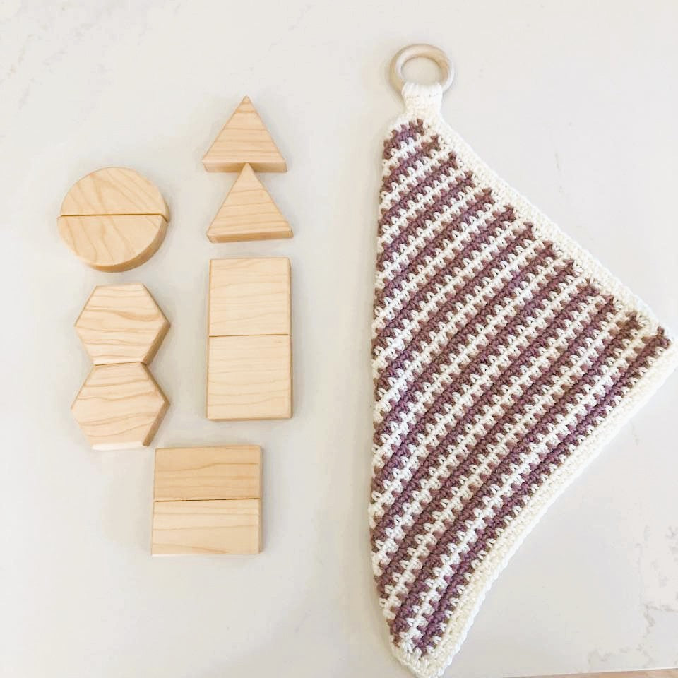 Baby's First Blocks & Lovey Set