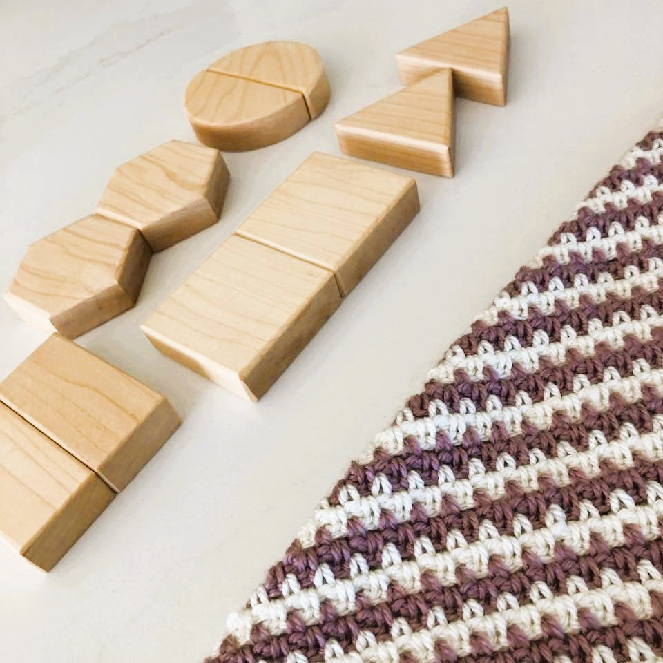 Baby's First Blocks & Lovey Set