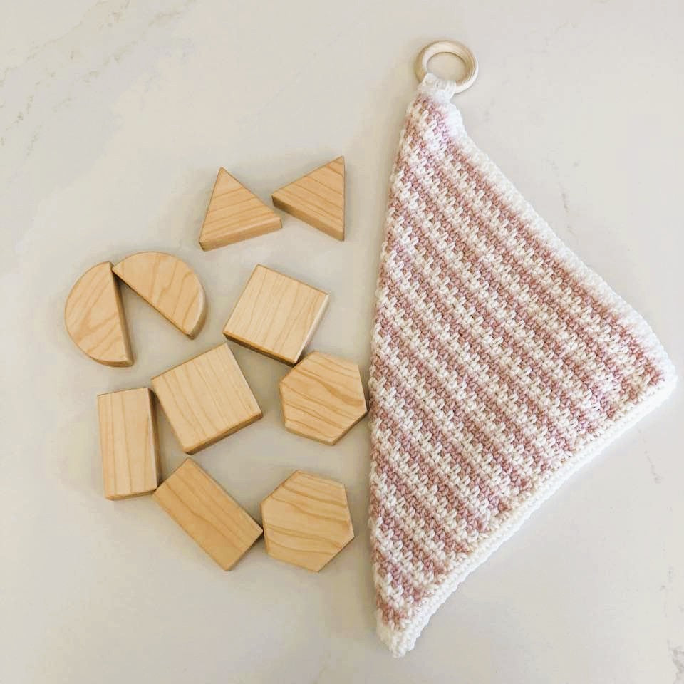 Baby's First Blocks & Lovey Set